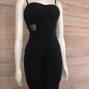 Material girl little black dress